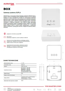 Karta katalogowa - Auraton Box
